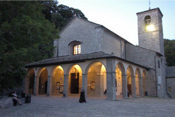 1° weg: La Verna – Pieve S.Stefano (Nördliche Route)