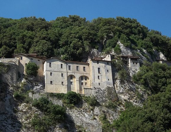 Variante durch Terni: Greccio – Stroncone - 1° weg- (Südliche Route) - fahrrad