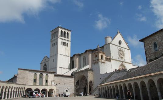 Brother Juniper from Città di Castello to Assisi